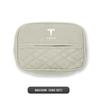BFNWZ1 Car Accessories Suede Tissue Boxs Organizer Car Tissue Bag For Tesla Model 3 Y S X Cybertruck Coil Juguete Roadster Bonina 2024