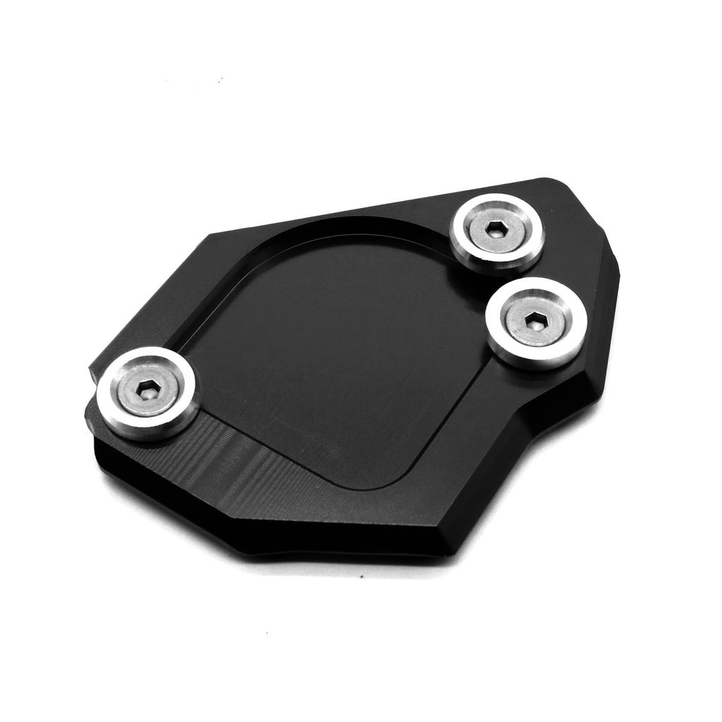CNC Billet Aluminum Kickstand Foot Plate Side Stand Pad for BMW F650GS 07-14