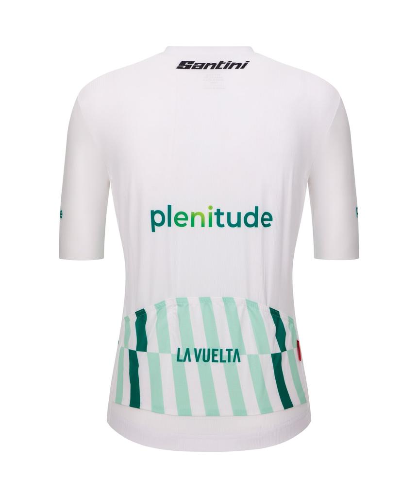 Santini Classic LA VUELTA-White Jersey, Men's, White