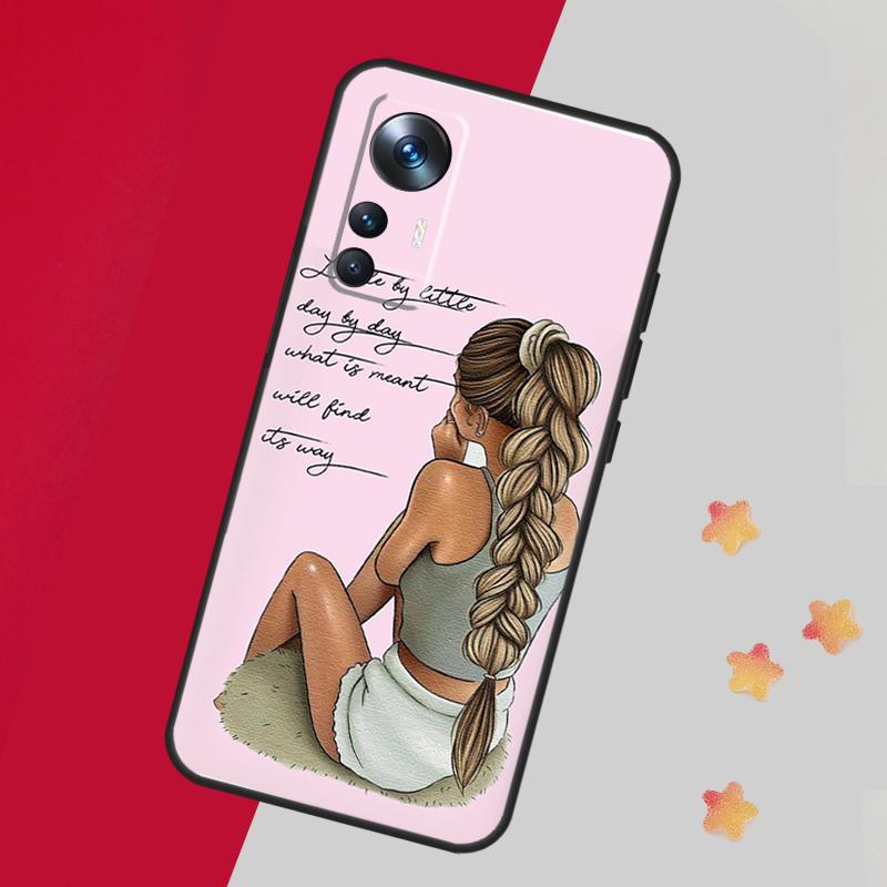 Familie Mom Girl Women Case For Xiaomi 13T Pro 12T 11T 12 14 13 Lite 12X POCO F5 X3 X5 Pro X4 F4 M5 M5s F3 Cover