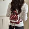 Schultasche Koreanisch klein frisch gepunktet Spitze Rucksack für Damenmode vielseitig neu Pendler Reise leicht kleiner Rucksack