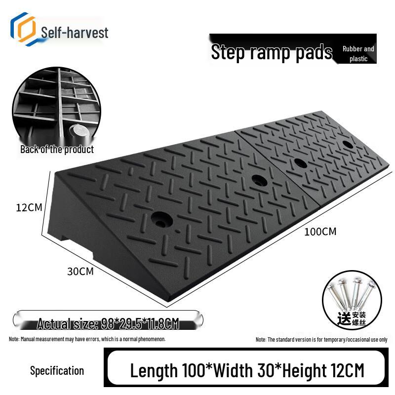 Rubber Curb & Threshold Ramp