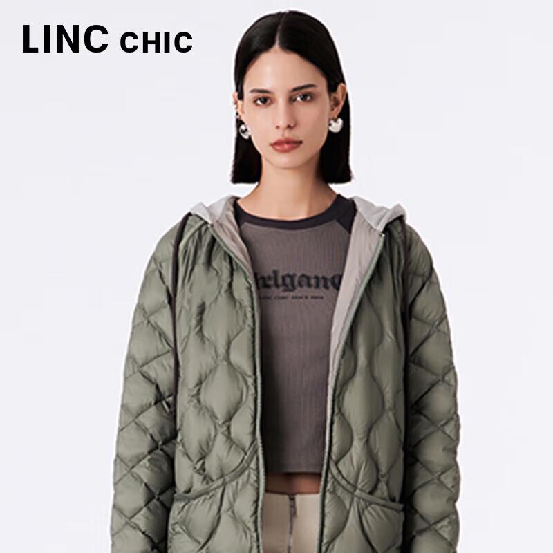 Jinyujie Women's Lightweight Hooded Down Jacket