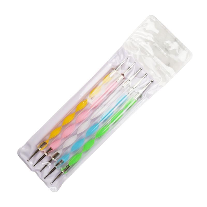 5pcs Rhinestone Picker & Dotting Pen Set for Nail Art