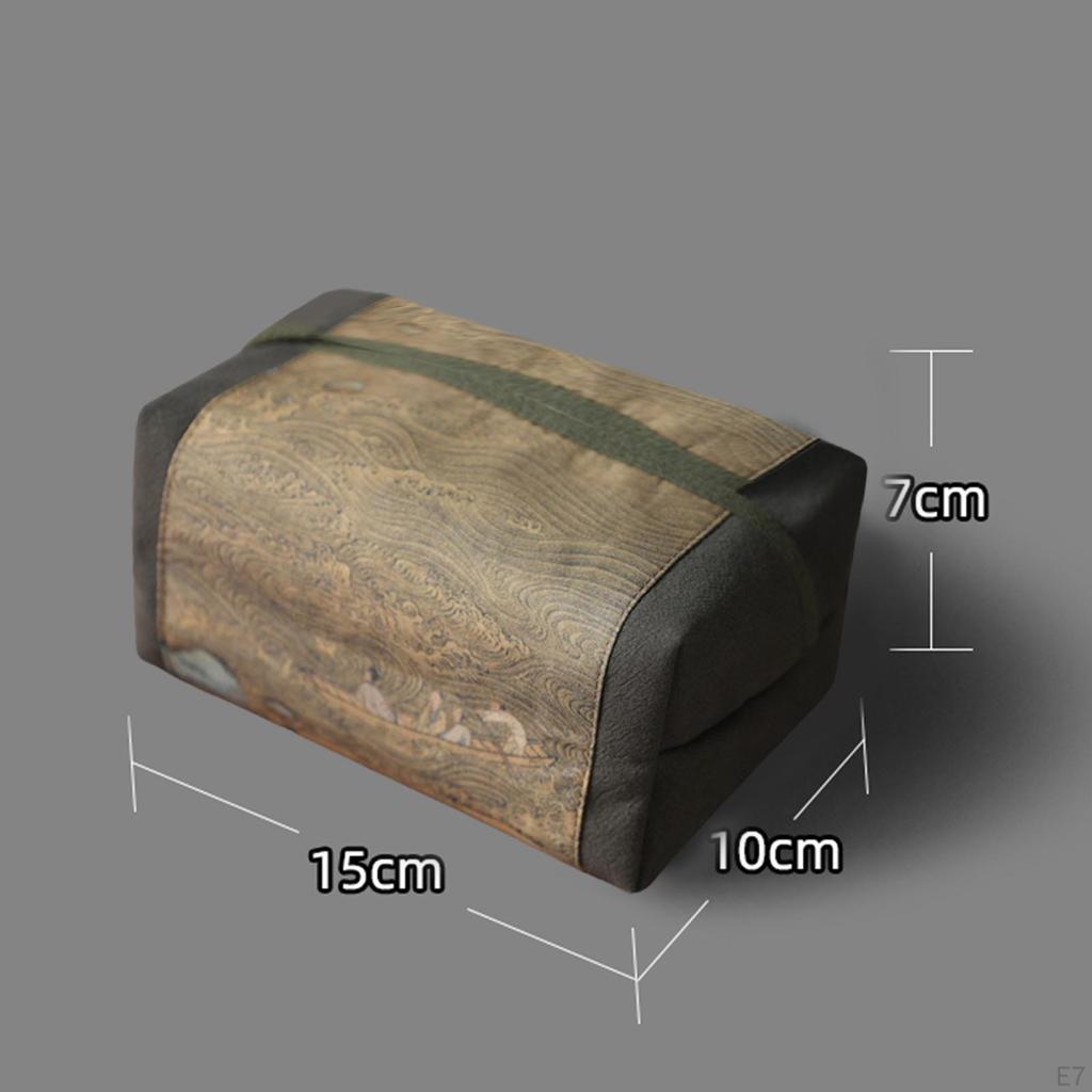 Napkin Storage Box Durable Fashion Portable Fall Resistance Convenient Tissue Holder for