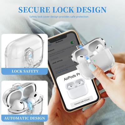Protective Case for Apple AirPods Pro 2 Bluetooth Earphones