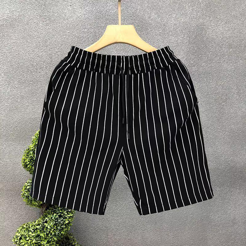Men's 2025 Summer Striped Sports Shorts - Super Short, Casual Running Wear