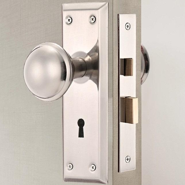 Zinc Alloy Door Lock Stainless Steel Double Door Lock Handle Cylindrical Spherical Lock Single door style