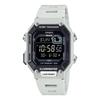 Digital Wristwatch WS-B1000-8BV Mobile Link Bluetooth Step Tracker Men's Light Gray