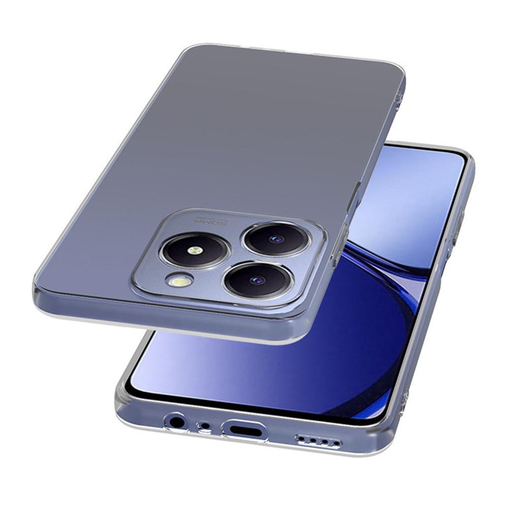 

For Realme C61 4G Case Transparent Slim-Fit Soft TPU Phone Cover A
