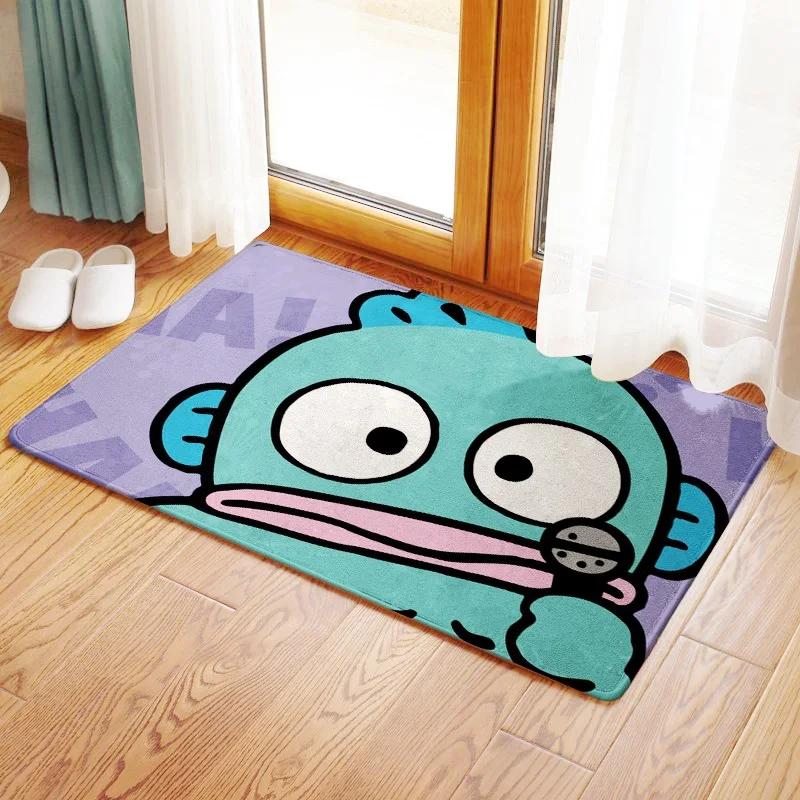Hangyodon Water Monster, Half Fisherman, Half Fish Man, Bedroom Floor Mat, Double Floor Mat, Bathroom Short Non-slip Mat