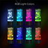 7-Color Changing Fantasy Aquarium Lamps USB Jellyfish Lava Lamp Desktop Ornament  Kids Gifts