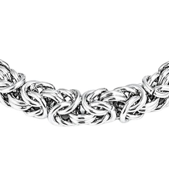 Unisex Byzantine Chain Bracelet Lobster Clip Closure Metal Polished Thick Lightweight Hip Hop Wrist Jewelry Shopping Work Party Dating