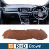 Car Dashboard Cover For Kia Sportage 4 QL 2016 2017 2018    trument Desk Sun Shade Mat Dash Non-slip Accessories