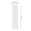 Ceiling Lamp Carbon 30 Olive Green