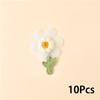 10Pcs Sewing Supplies Embroidery DIY Sewing Applique Small Daisies Flower Patch Yarn Flowers