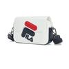 FILA Original Small Square Bag Fashion Classic Logo Simple Casual Trendy Portable Design Crossbody PU Shoulder Bag Women bags White F13W539164F-WT