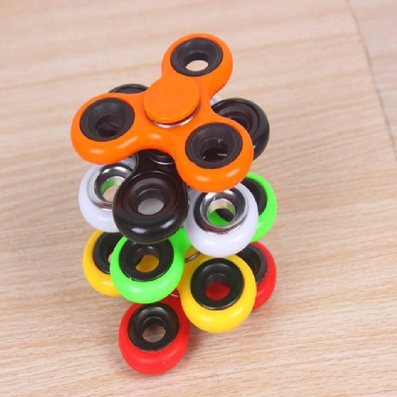 Colorful Metal Fidget Spinner Stress Relief Triangular Gyro Adult Edc Finger Spinner