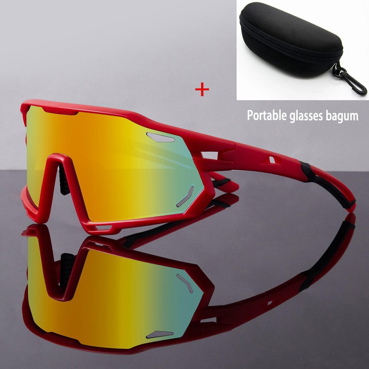 

1Pc Limited Time Special Offer New Sports Glasses Windproof Dustproof Dizzy Light And Comfortable Universal For Men And Women Mu