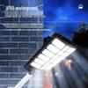 High-Brightness Solar-Powered Motion Sensor Street Light for Outdoor Courtyards