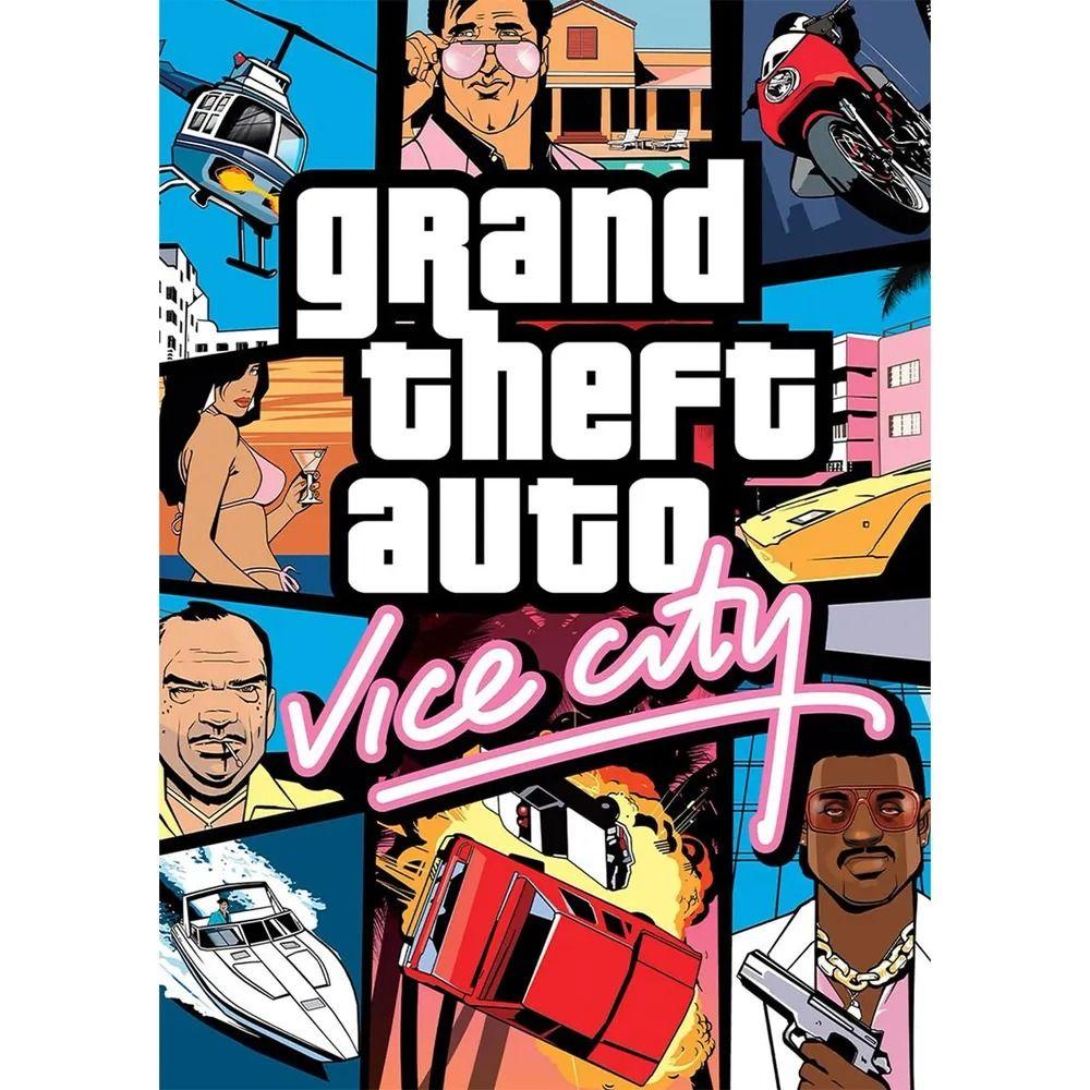 Grand Theft Auto GTA Metal Tin Sign Retro Game Wall Art 30x20cm
