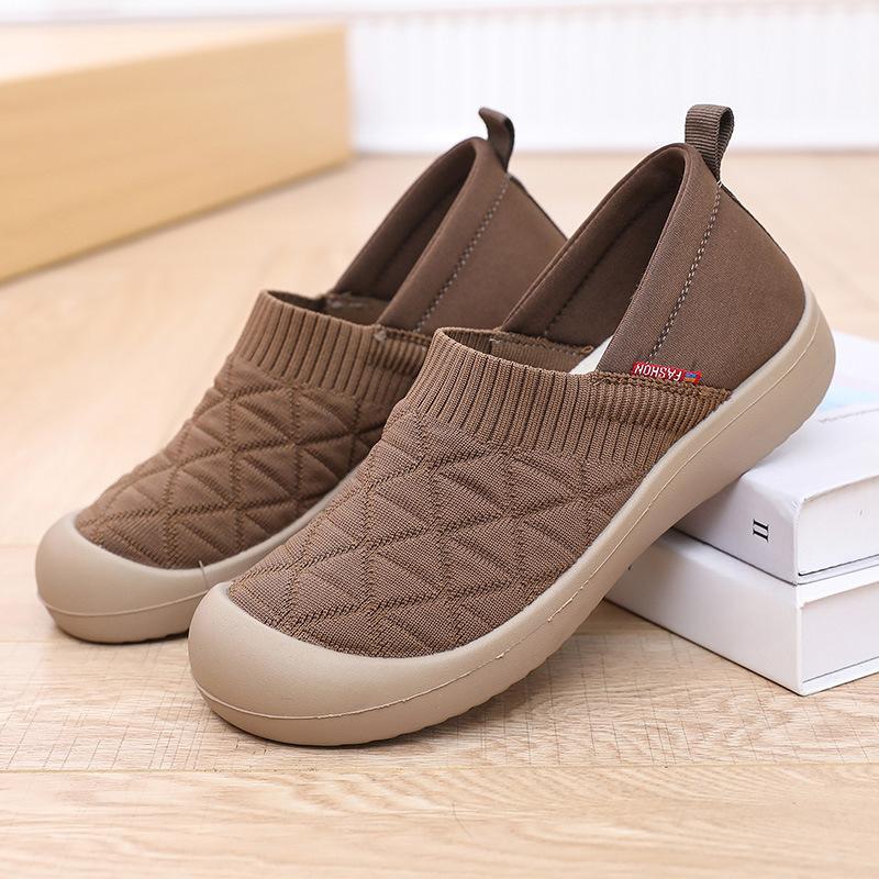 New Anti-slip Soft-soled One-foot Lazy Shoes, Flat Light Casual Shoes, Casual Breathable Women's Shoes