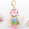 France Paris Cute Macaroon Effiel Tower Macarons Colorful Bag Pendant Car Charm Key Holder Bag Charm