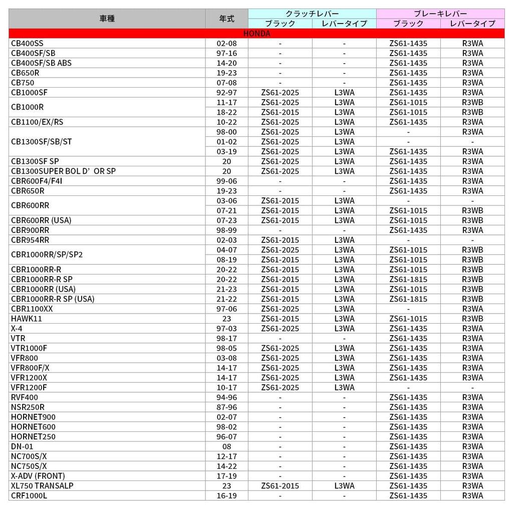 ZETA RACING XL750 Pilot Lever Clutch Black Foldable High Strength Aluminum Alloy Lever Position Adjustment 20 Automatic Lever Return System Dirtfreak