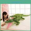 Fun And Quirky Green Crocodile Stuffed Animal Pillow Ideal For Kids And Gifts