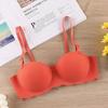Sexy Bras Push Up Seamless Underwear Women Solid Color Wireless Lingerie Feamle One-pieces Gather Convertible Straps Br… More
