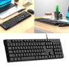 K15 Corded Computer Keyboard Ergonomic Typing Solution With Premium ABS Material For Work and Play