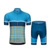 Customized Logo Breathable Active Stretch Quick Dry Unisex Short Sleeve 100% Polyester Cycling Jersey