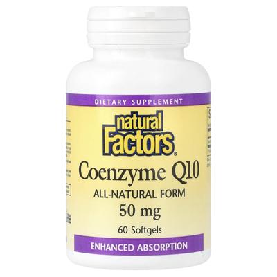 Coenzyme Q10, 50Mg, 60 Softgels