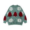 Christmas Deer Couple Sweaters Loose Lazy Style Knitted Winter Outerwear Trendy Ins Autumn Arrival Women's Knitwear Vest