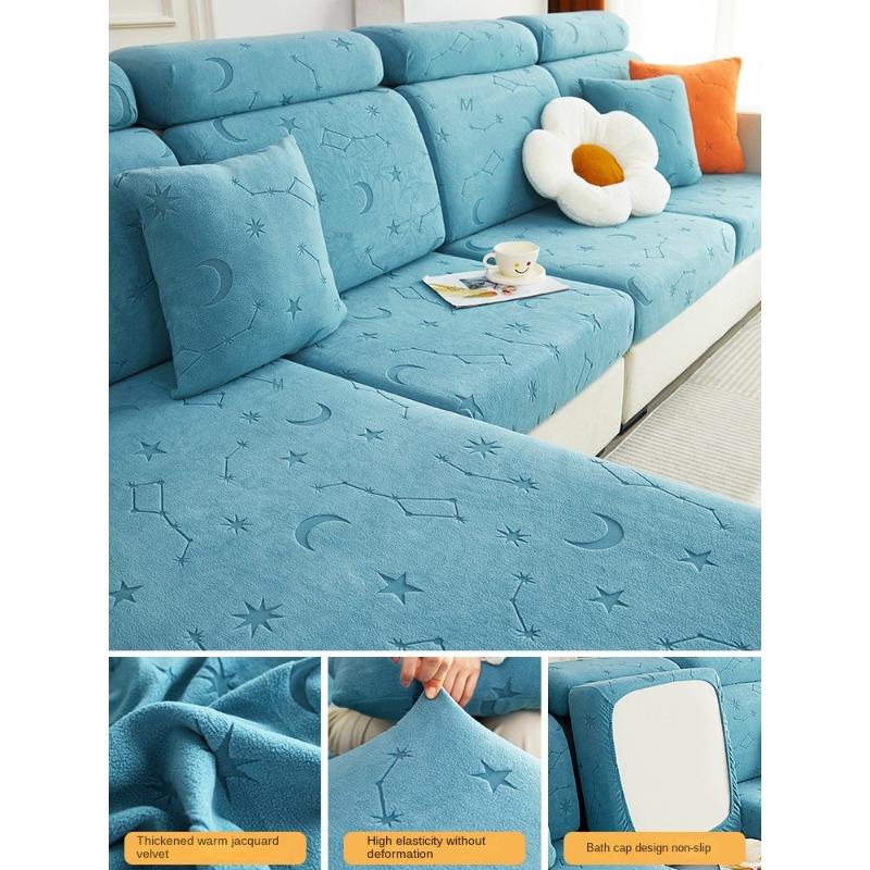 Elastic All-inclusive Sofa Cover Cover Cloth Simple Modern Sofa Cover Cover Cover Four-season Universal Backrest Cover Thickened