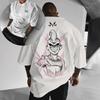 Ανιμέ Dragon Ball Άμεση Εκτύπωση Jet Βαμβακερό T-shirt με Κοντό Μανίκι Ανδρικό Καλοκαίρι 2026 Νέο Φαρδύ Μεγάλο Μέγεθος Μπλούζα με Μισό Μανίκι
