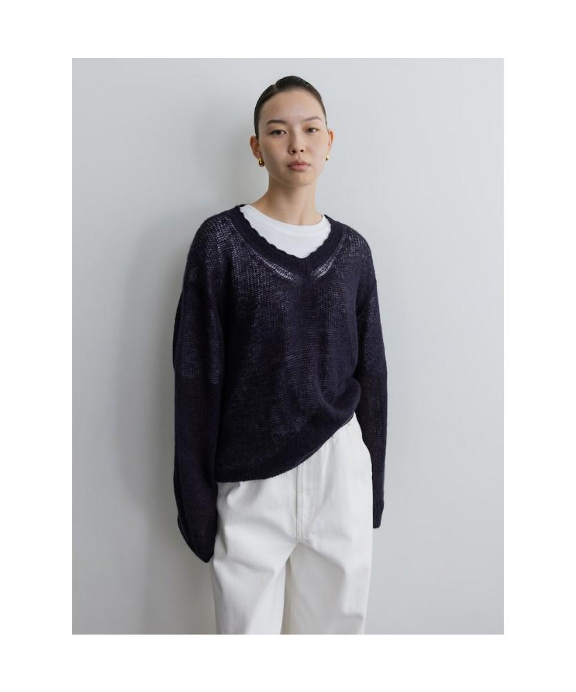 Diaepeocheo Loosely V Neck Knit Navy (Ta5751A08R)