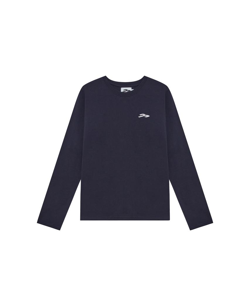 Tansanmageunesyum Cross Applique Long Sleeve (Navy)
