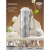 Taifuhao Pure Titanium Vacuum Insulated Dual-Drink Coffee Cup