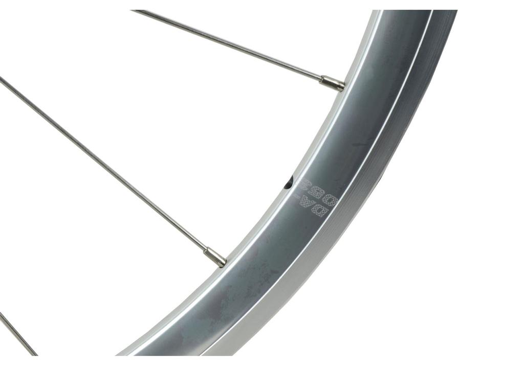 700C Fixed Gear Track Wheelset: Front & Rear Bearing Hubs, Single Speed Freewheel & Backpedal Capability.