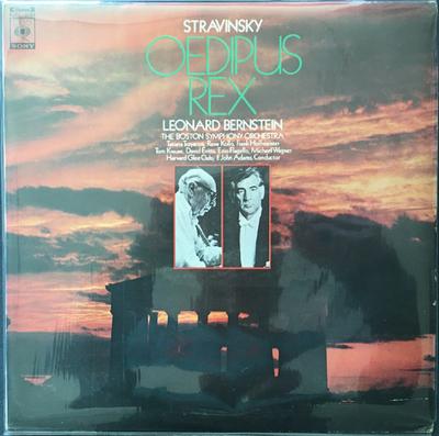 Disque LP LEONARD BERNSTEIN / THE BOSTON SYMP - Stravinsky Oedipus REX SOCO133 CBSSONY 1977 Japon Classique Occasion