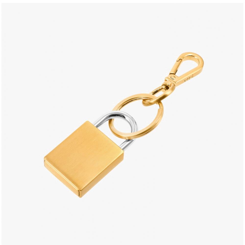 Ami Ukr912 369 909 Ami De Coeur Padlock Heart Logo Keyring