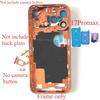 Para iPhone 17 Pro Max Estrutura Intermediária Moldura Lateral Carcaça Botão Lateral Chassi Peças de Reposição para Reparo