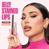 Huda Beauty Faux Filler Ultra Feuchtigkeitsspendendes Getöntes Jelly Lippenöl 0,13 Unzen 3,9 ml Juicy Peach Sheer Peachy Nude