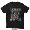 Tummy Ache Survivor Cat Meme Funny Saying Cats Animals T-Shirt