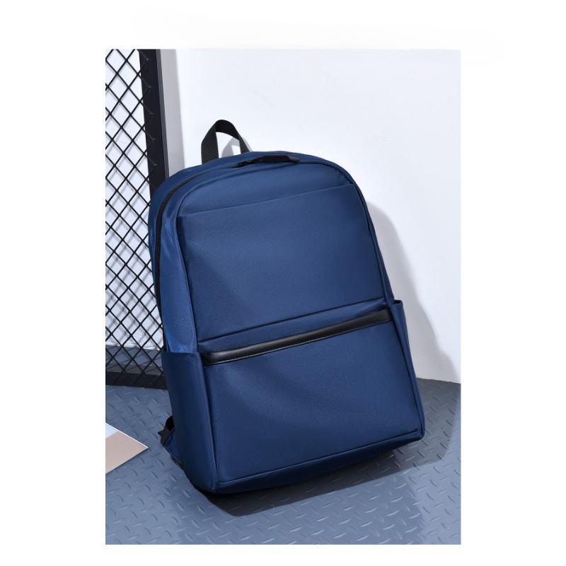 

Мужской деловой рюкзак для поездок на работу, Модный рюкзак, Ощущение высокого класса, Компьютерная сумка большой вместимости синий