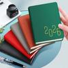 12 Months 2026 Schedule Planner Notepad Pu Leather To-do List Notebook Diary Writing Pads  Business