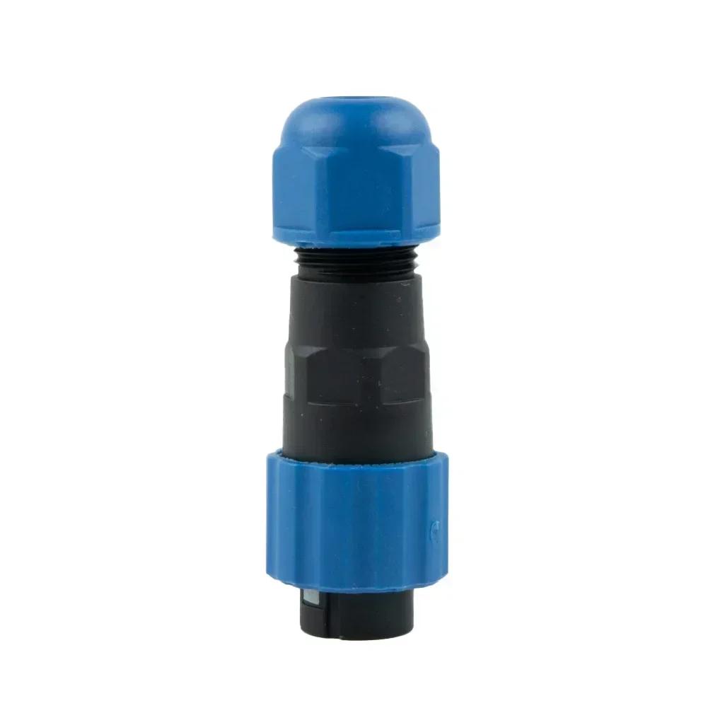 Robust SP13 IP68 Aviation Cable Connectors with Soldering and Screw Connection Perfect for Outdoor and Industrial Use