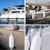 4 Pieces Boat Fenders for Docking 11x40cm with Needles and Air Pump  for Boats Sport Sailboats Accessory Boat Bumpers