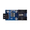 Xiwai Motherboard USB Header Female Extension Cable Hub Connector Adapter Port 9-Pin 2.0 1-2 Multi-Liner